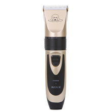 Load image into Gallery viewer, Noise-Free Design Pet Hair Clipper - Rechargeable Dog Trimmer Animal Grooming Cat Cutter Machine Shaver Electric Scissor Remover Haircut